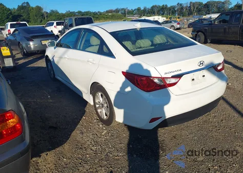 2014 Hyundai Sonata Gls из США, поврежденный, VIN 5NPEB4AC2EH860394